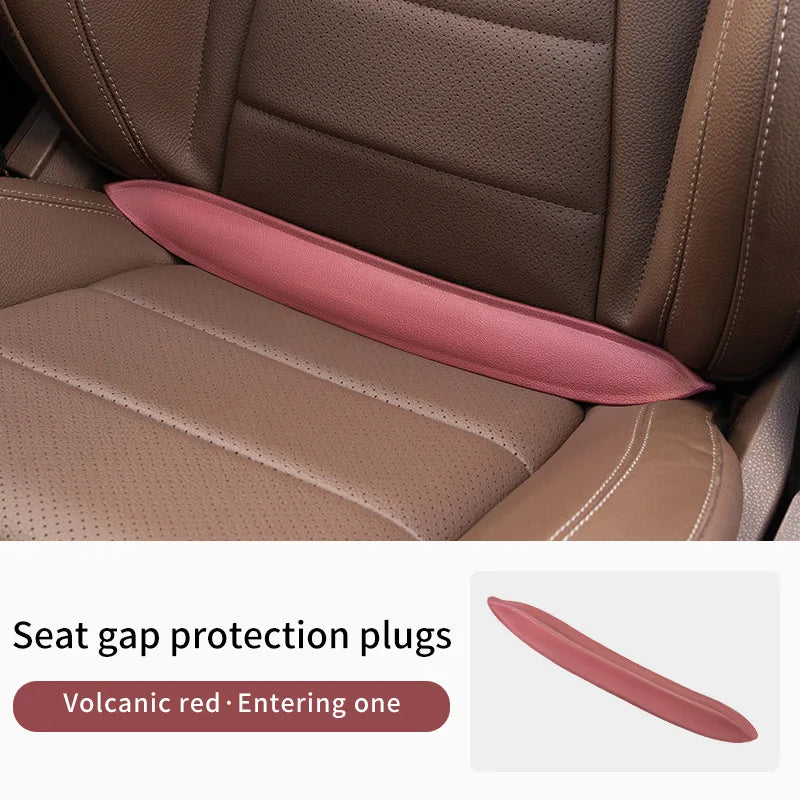1/2Pcs Upgraded Universal Car Seat Gap Filler Storage Center Console Side Crevice Filler Strip Elastic Seat Gap Filling Strip